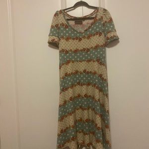 XL Voodoo Vixen floral knit dress